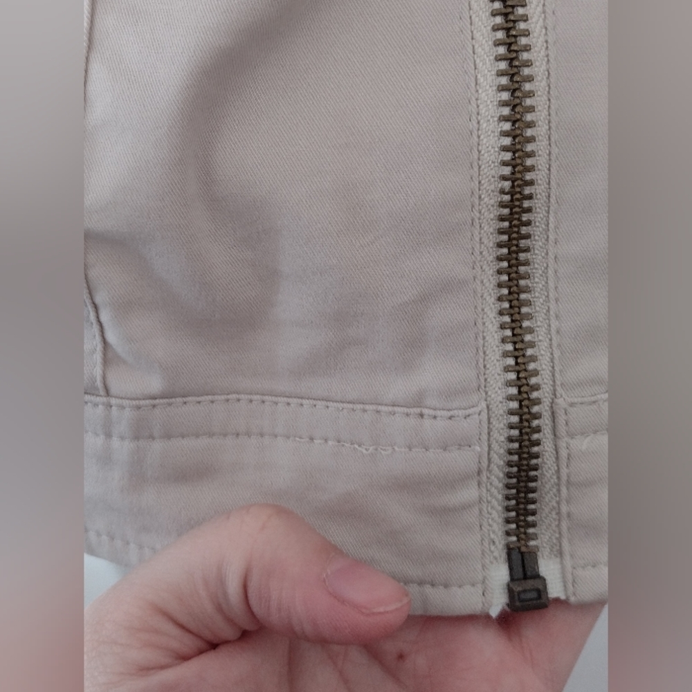 Allison Dailey Cream Color Lightweight Spring Jacket - Picture 5 of 5